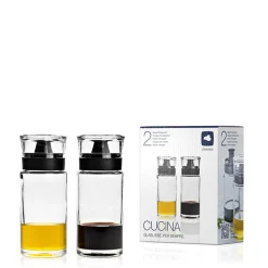 Essig-/Öl-Flasche CUCINA 2er-Set*LEONARDO Discount