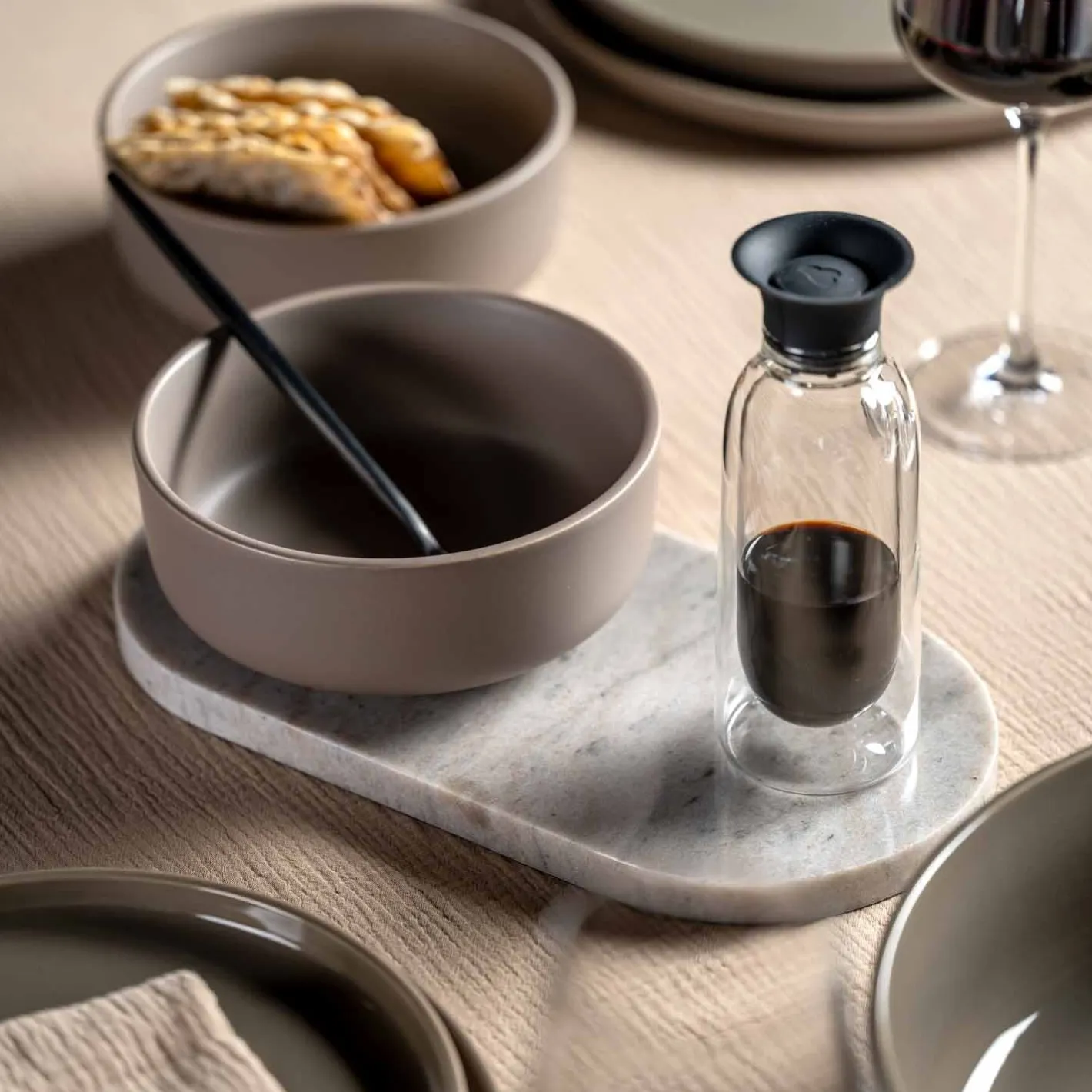 Essig-/Ölflaschen DUO 2er-Set*LEONARDO Hot