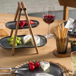 Etagere MATERA 31 cm anthrazit*LEONARDO Clearance