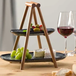 Etagere MATERA 31 cm anthrazit*LEONARDO Clearance