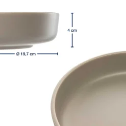 Geschirrset ROMA beige 12-teilig*LEONARDO Clearance