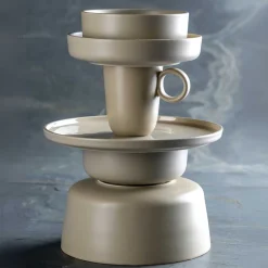 Geschirrset ROMA beige 12-teilig*LEONARDO Clearance