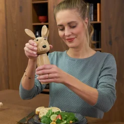 Gewürzmühle Holz CUCINA braun Hase*LEONARDO Clearance