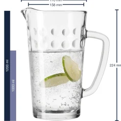 Glaskrug OPTIC 1 l*LEONARDO Best