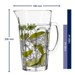 Glaskrug ROCK 1,1 l*LEONARDO Best