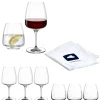 Glasset CESTI 8-teilig + Poliertuch*LEONARDO