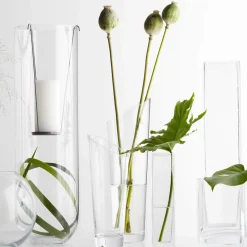 Glasvase DYNAMIC 30 cm handgefertigt*LEONARDO Best