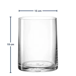 Glasvase NOVARA 19 cm klein*LEONARDO Outlet