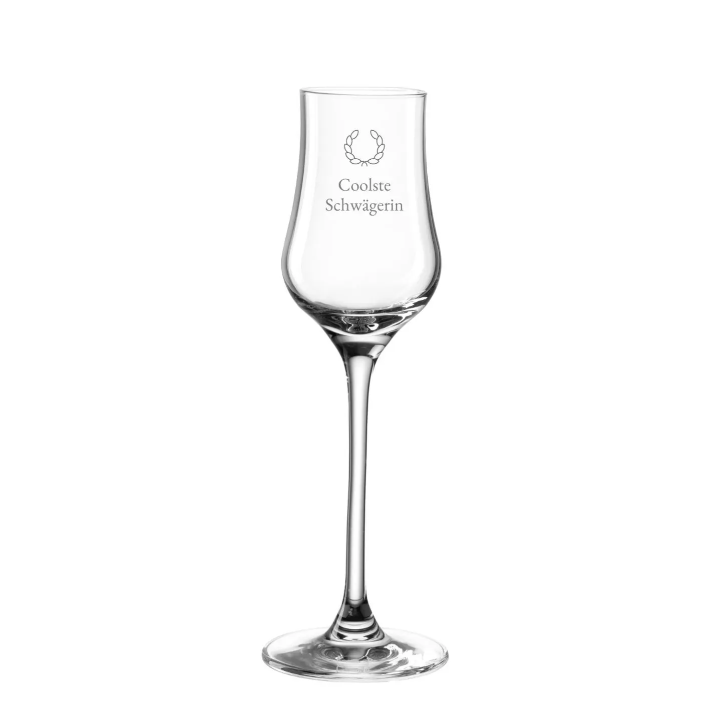 Grappaglas CIAO+ 85 ml mit persönlicher Gravur*LEONARDO New