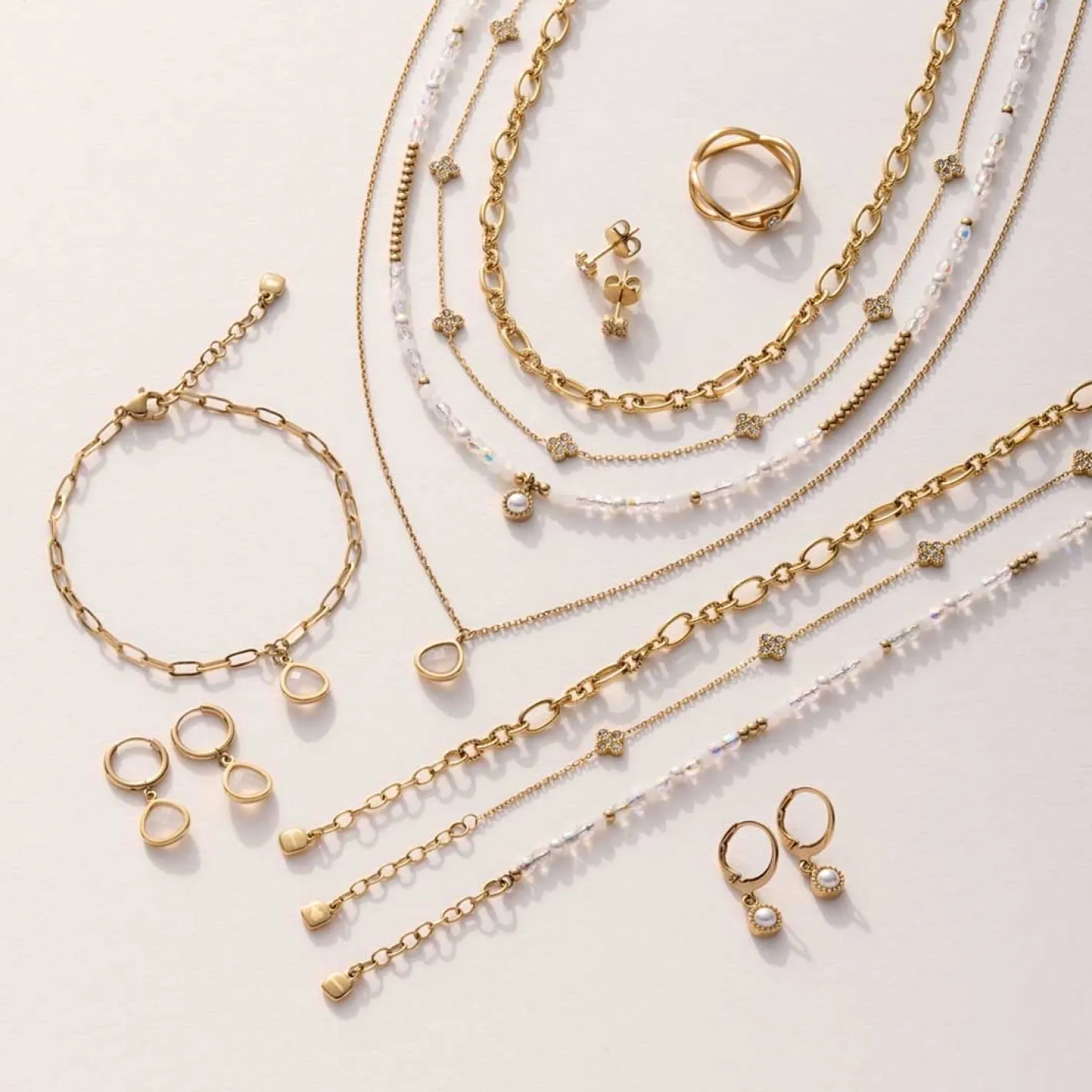 Halskette ALTHINA 42 cm gold CIAO*LEONARDO Online