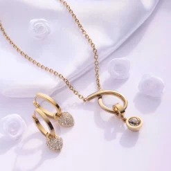 Halskette ANJA 45 cm gold Clip & Mix*LEONARDO Online