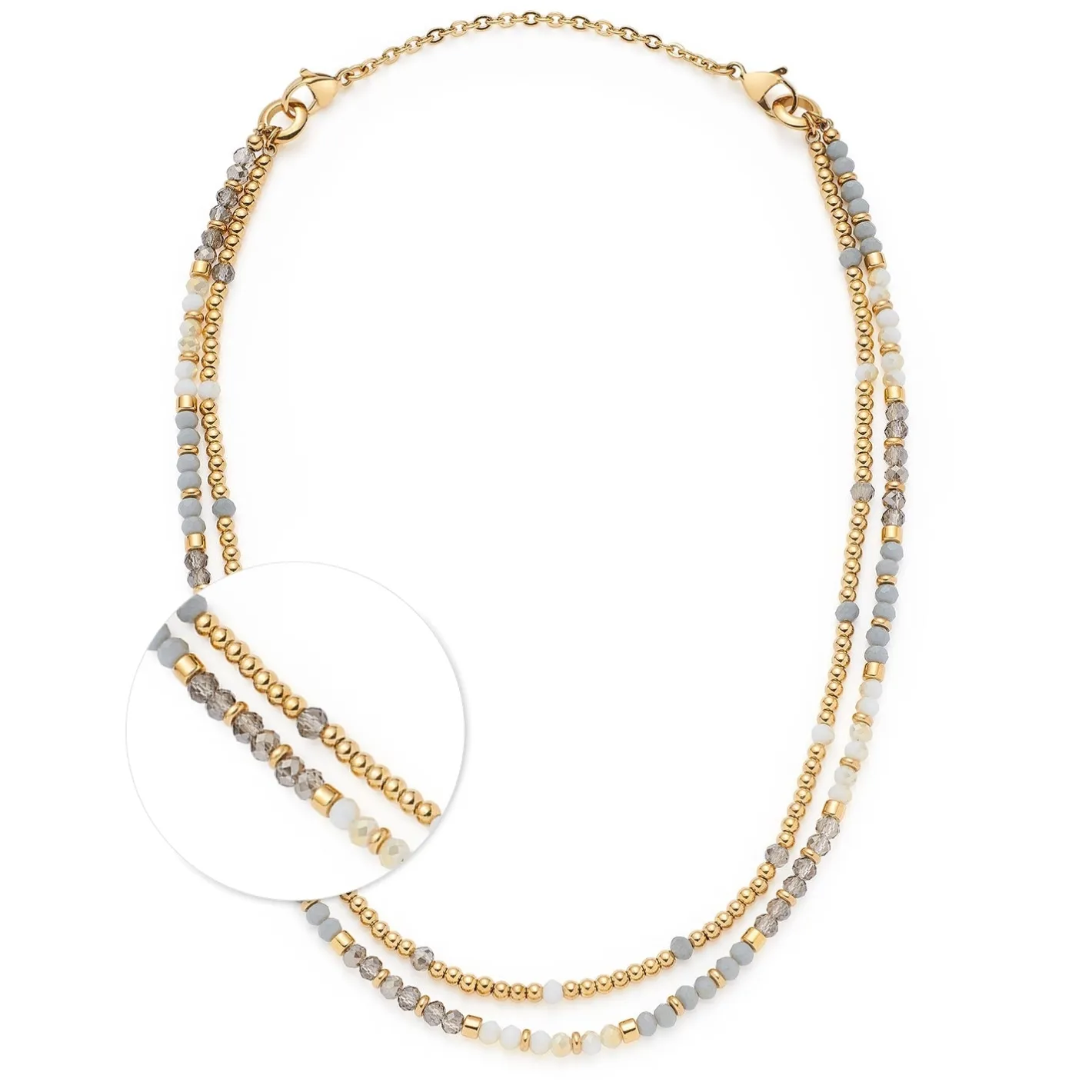 Halskette BERNADETTE 50 cm gold*LEONARDO Best