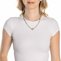 Halskette BERNIE 45 cm gold Clip & Mix*LEONARDO Outlet