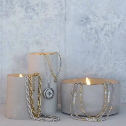 Halskette BERNIE 45 cm gold Clip & Mix*LEONARDO Outlet