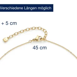 Halskette BOBBY 45 cm gold*LEONARDO Hot