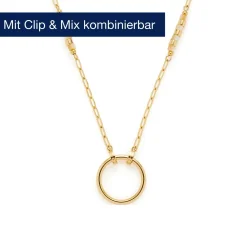 Halskette CARONNA gold Clip & Mix*LEONARDO Clearance