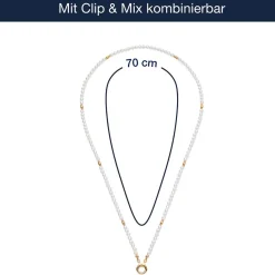 Halskette CHRISTA Clip & Mix 70 cm gold*LEONARDO Hot