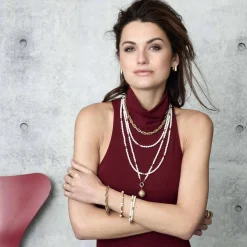 Halskette CHRISTA Clip & Mix 70 cm gold*LEONARDO Hot