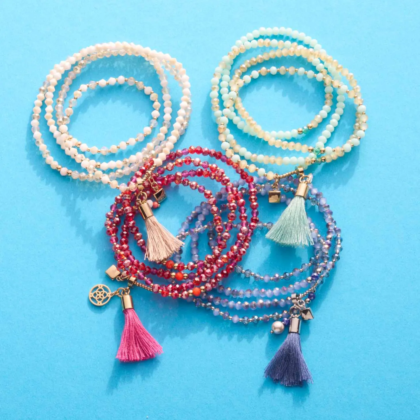 Halskette DONNA 80 cm pink Sommer*LEONARDO