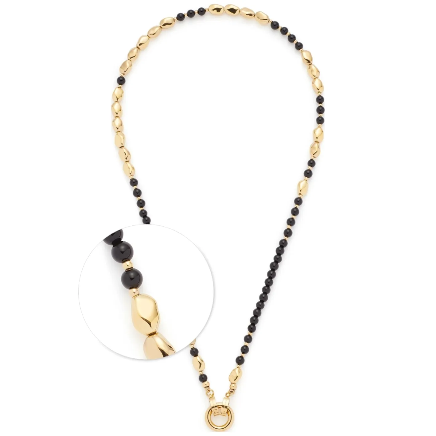 Halskette DORINA 45 cm gold Clip & Mix*LEONARDO New