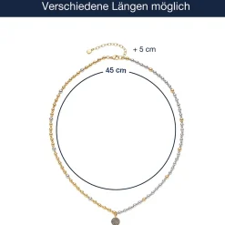 Halskette ELAINE 45 cm gold*LEONARDO Outlet