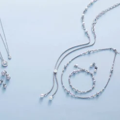 Halskette ELSANA 42 cm silber*LEONARDO Outlet