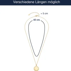 Halskette FERRARA 45 cm gold*LEONARDO