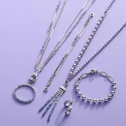 Halskette GRACE 80 cm Clip & Mix*LEONARDO Hot