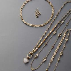 Halskette HERMA 80 cm gold*LEONARDO New