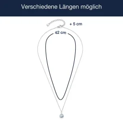 Halskette INDRA 42 cm blau CIAO*LEONARDO