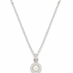 Halskette ISA 42 cm glitz/weiß*LEONARDO New