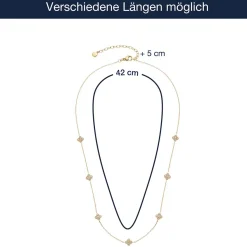 Halskette LISETTE 42 cm gold CIAO*LEONARDO New