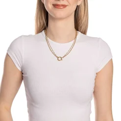 Halskette LIZZY 45 cm gold Clip & Mix*LEONARDO New