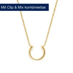 Halskette MAISY 45 cm gold Clip & Mix*LEONARDO Discount
