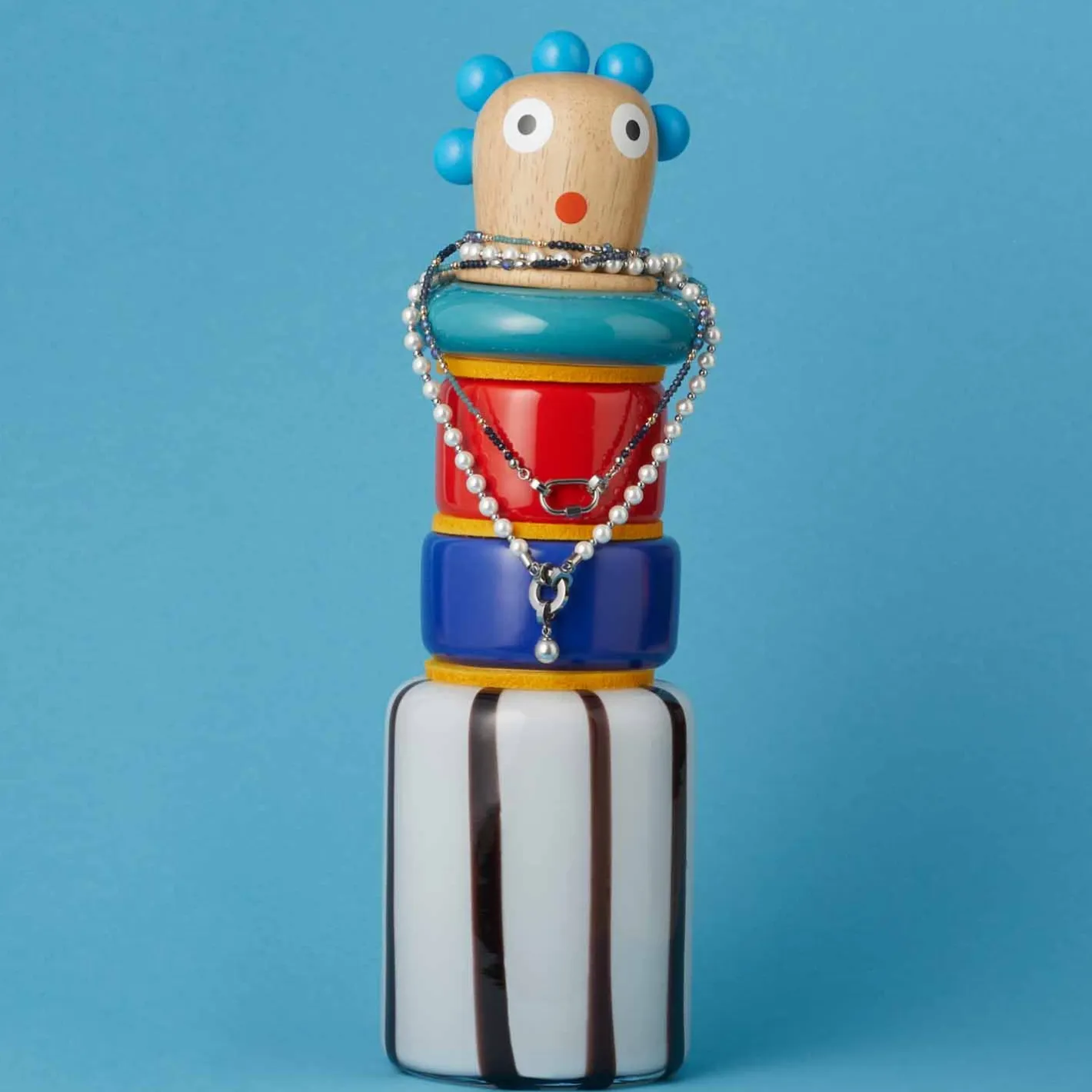 Halskette NATALINA 80 cm Clip & Mix*LEONARDO Online