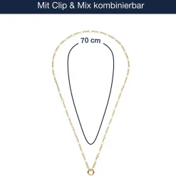 Halskette NINON Clip & Mix 70 cm gold*LEONARDO Outlet
