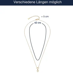 Halskette NOEMI 42 cm gold CIAO*LEONARDO Online