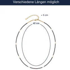 Halskette NOLA 42 cm gold CIAO*LEONARDO Discount