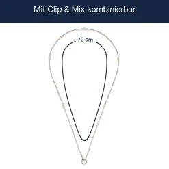 Halskette NOURA 70 cm Clip & Mix*LEONARDO Hot