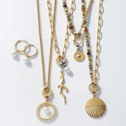 Halskette PAOLA 70 cm gold Clip & Mix*LEONARDO New