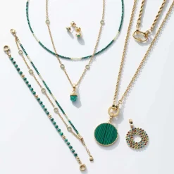 Halskette PAOLA 70 cm gold Clip & Mix*LEONARDO New