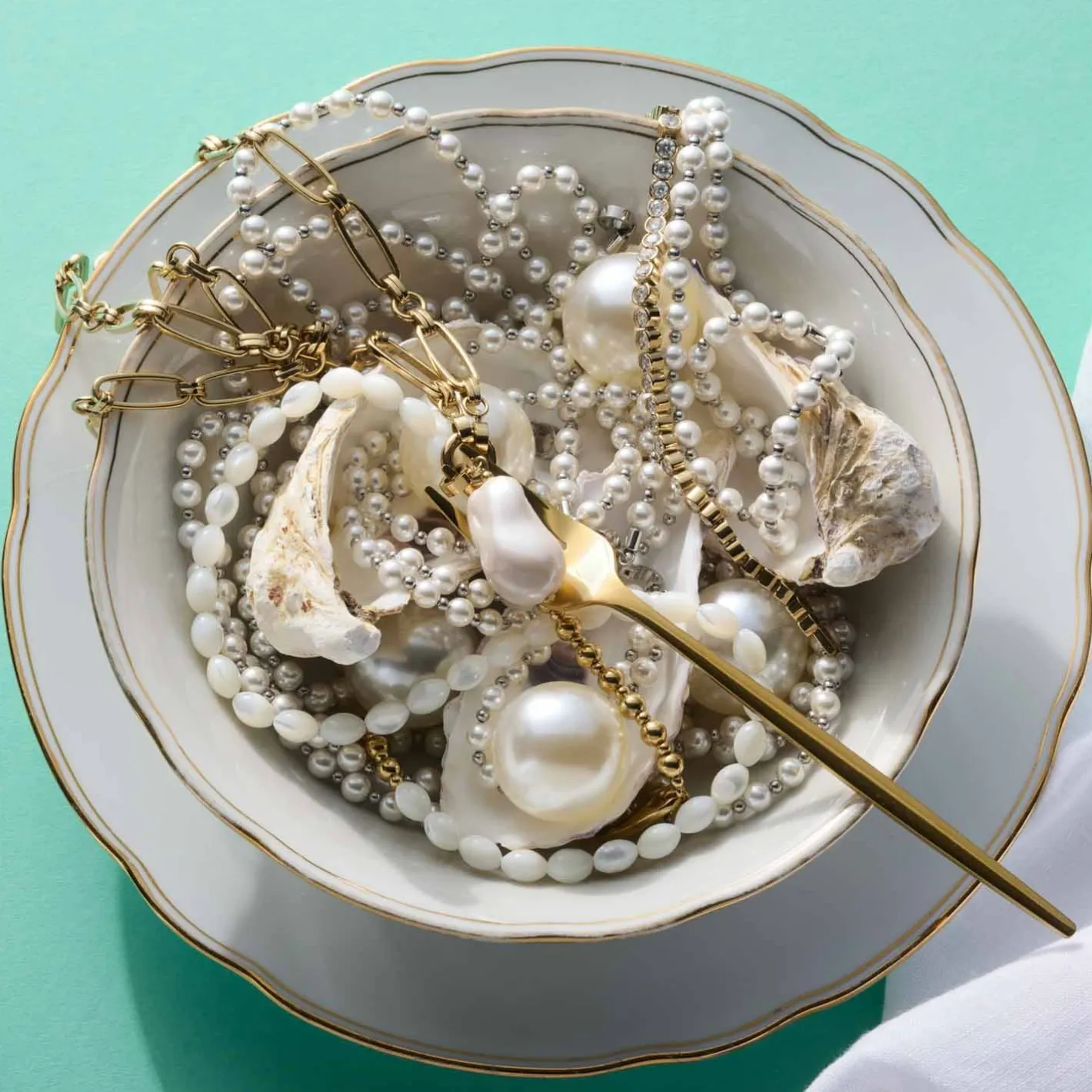 Halskette PATSY 50 cm gold*LEONARDO Hot