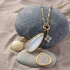 Halskette REBECCA 80 cm gold Clip & Mix*LEONARDO Online