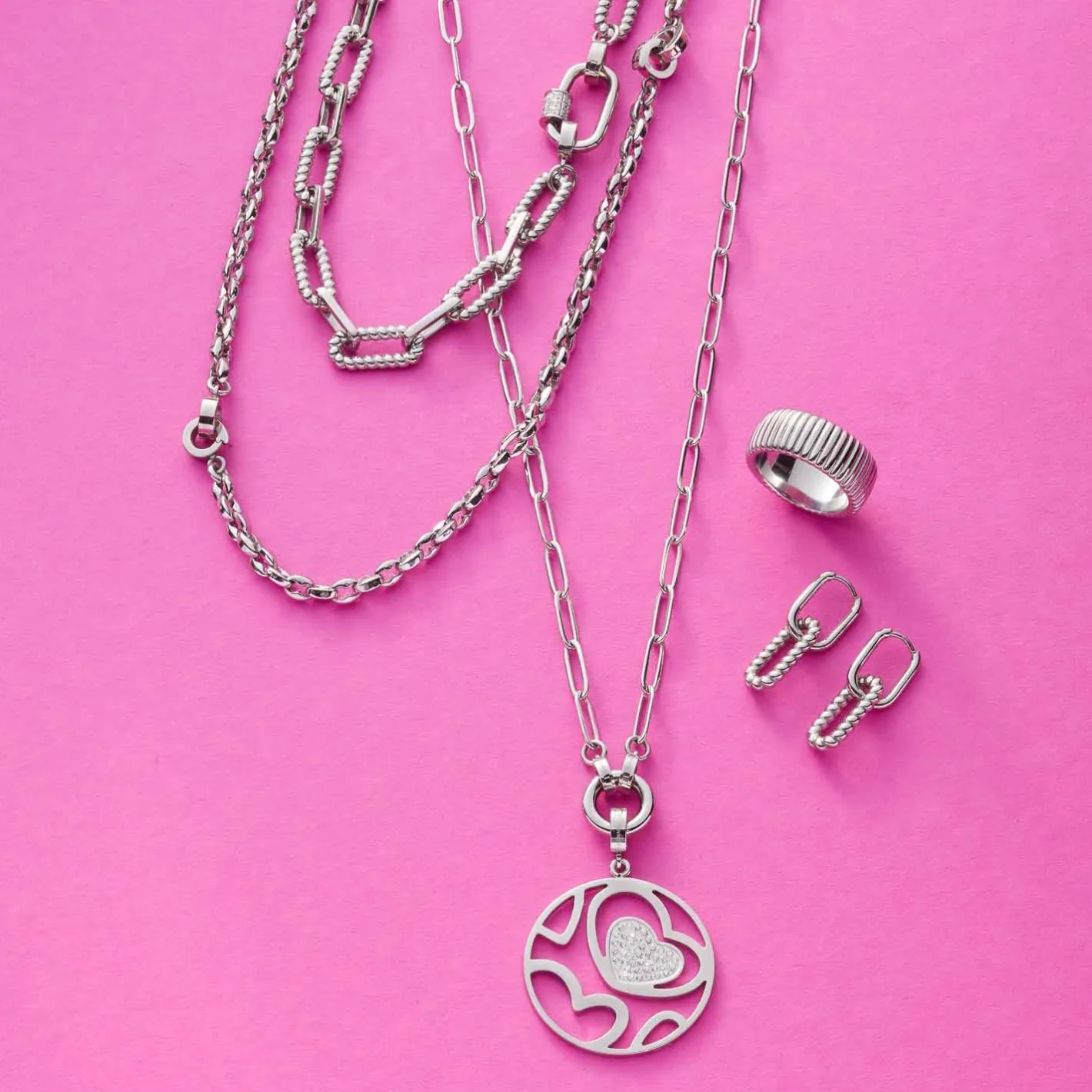 Halskette ROMEA 50 cm Clip & Mix*LEONARDO Discount