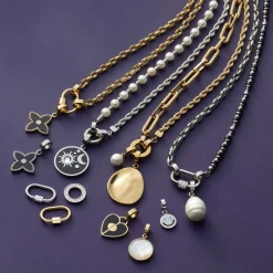 Halskette ROMEA 50 cm gold Clip & Mix*LEONARDO Sale