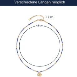 Halskette ROSE 42 cm gold CIAO*LEONARDO Clearance