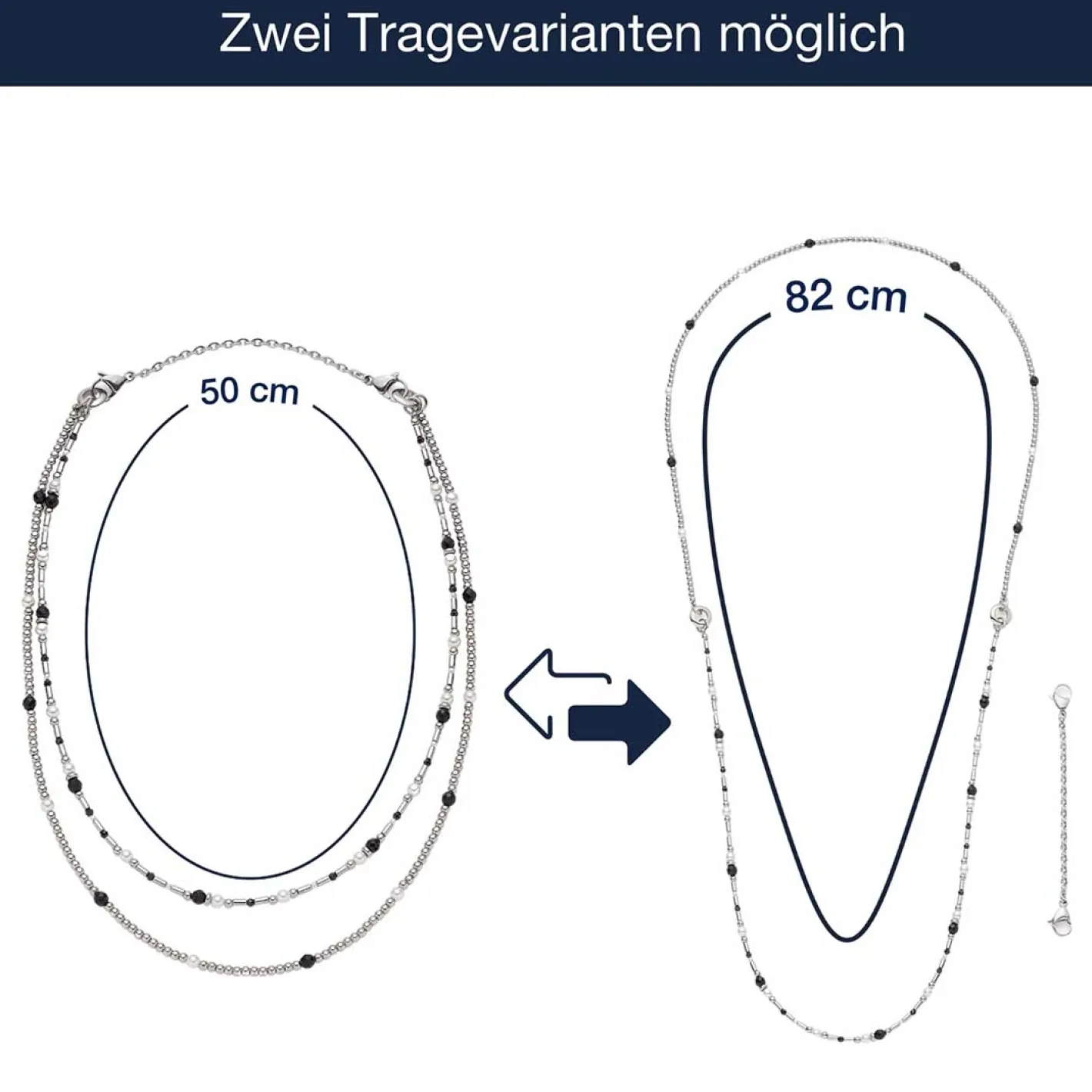 Halskette SABINE 50 cm*LEONARDO Discount