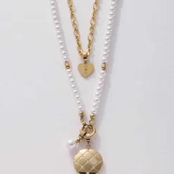 Halskette SOLVANI 42 cm gold CIAO*LEONARDO Hot