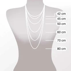 Halskette SONJA 80 cm gold Clip & Mix*LEONARDO Sale