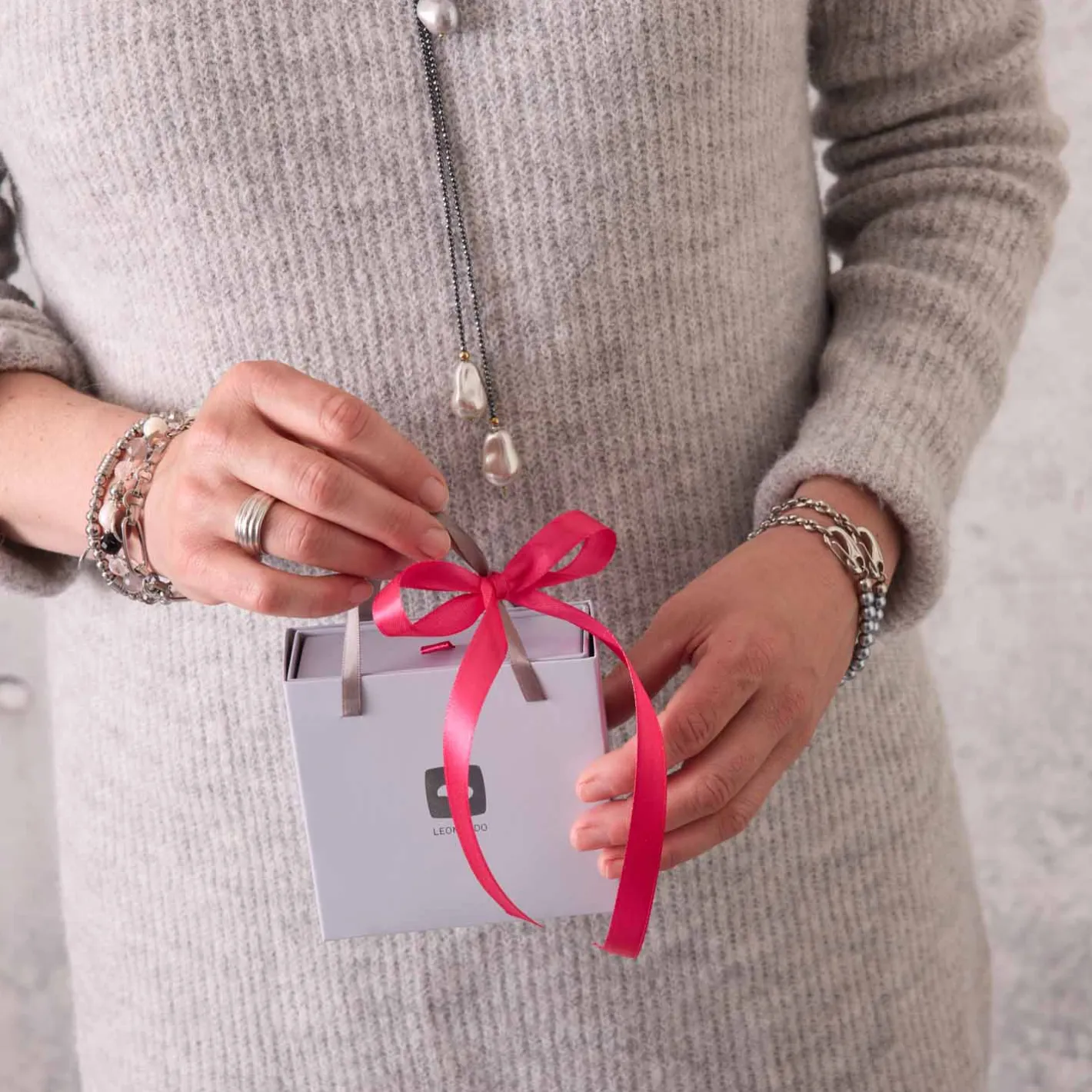 Halskette SOPHIE 80 cm gold*LEONARDO Sale